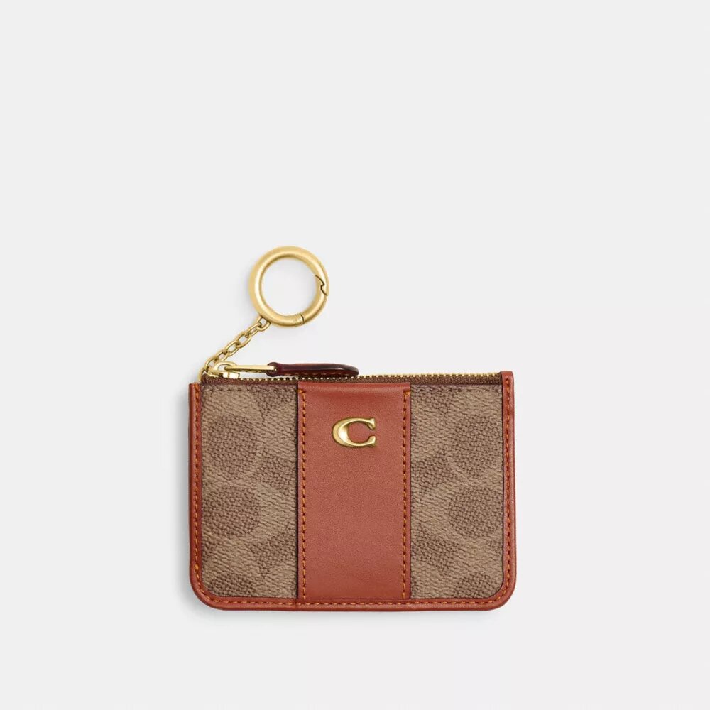 Essential Mini ID-kortfodral i Signature Canvas