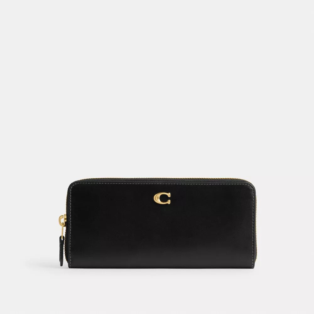Essential Slim Accordion Zip Plånbok
