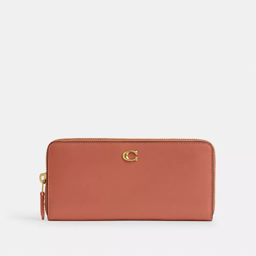 Essential Slim Accordion Zip Plånbok