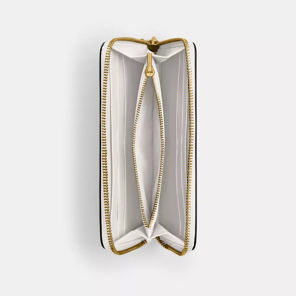 Essential Slim Accordion Zip Plånbok