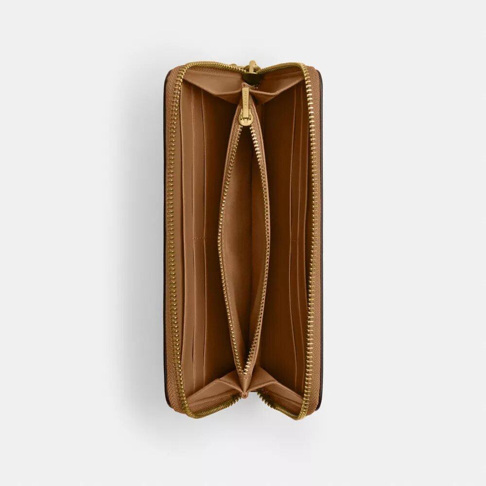 Essential Slim Accordion Zip Plånbok