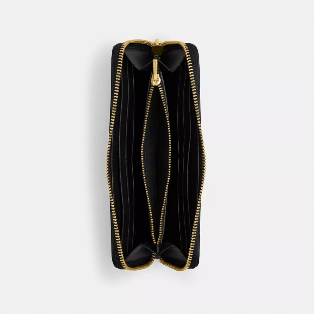 Essential Slim Accordion Zip Plånbok
