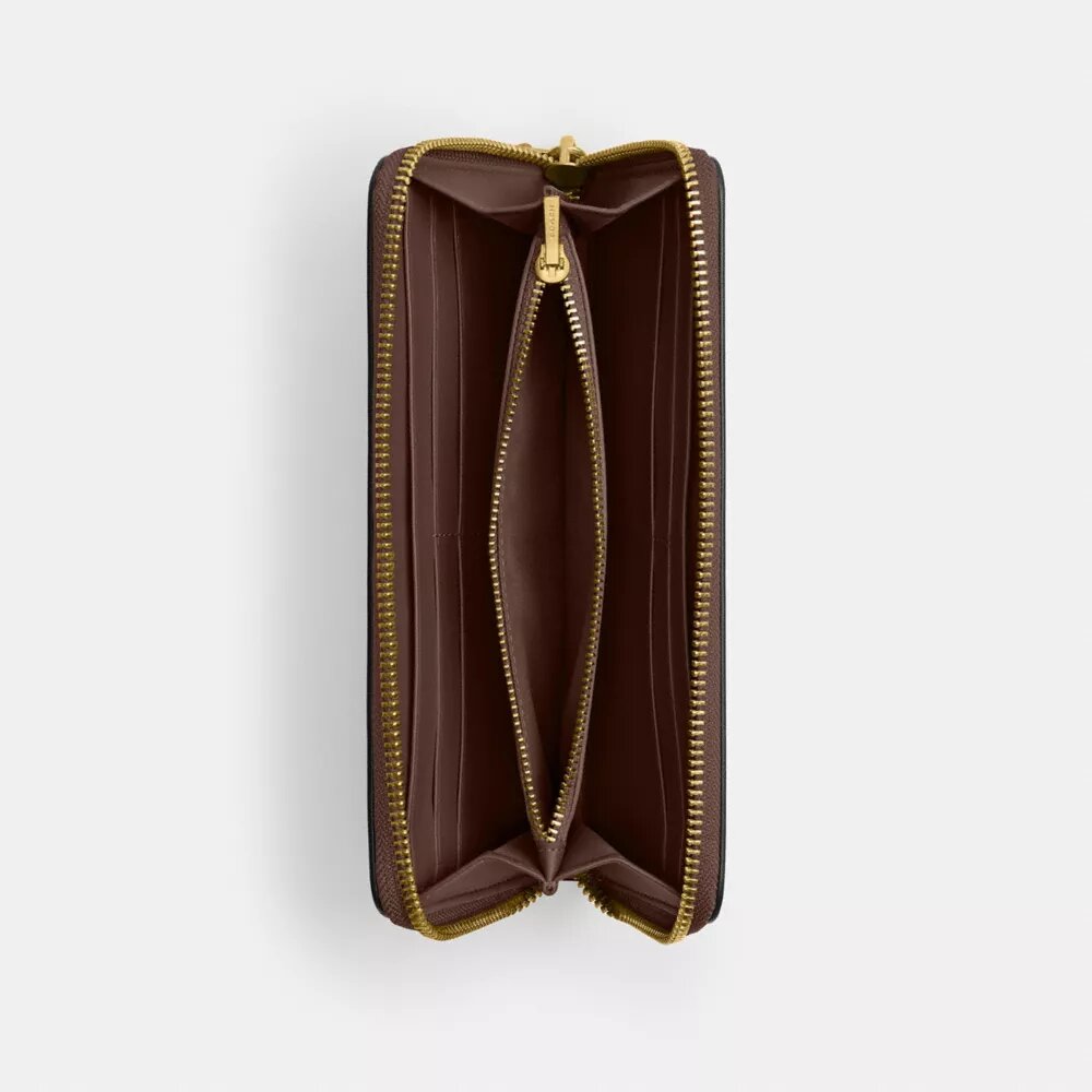 Essential Slim Accordion Zip Plånbok