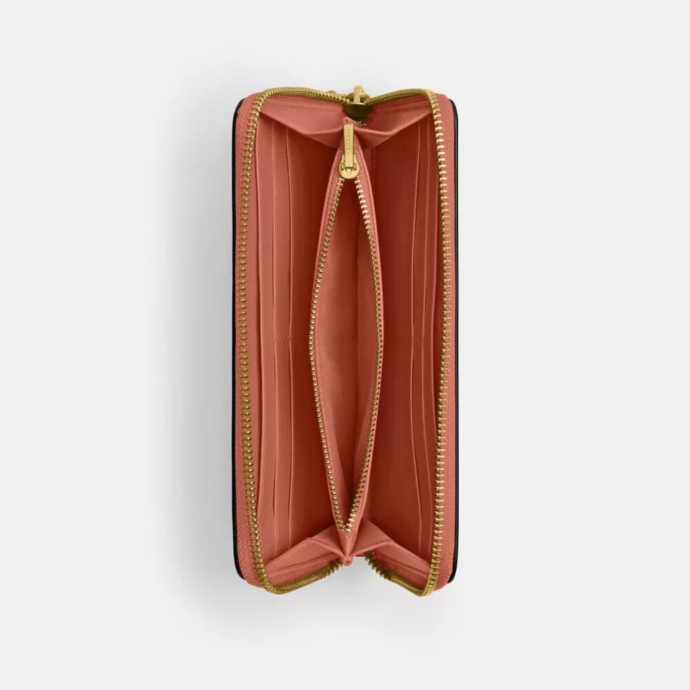 Essential Slim Accordion Zip Plånbok