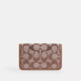 Essential Slim-kortfodral i Crystal Signature Jacquard