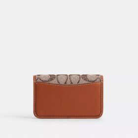 Essential Slim-kortfodral i Crystal Signature Jacquard