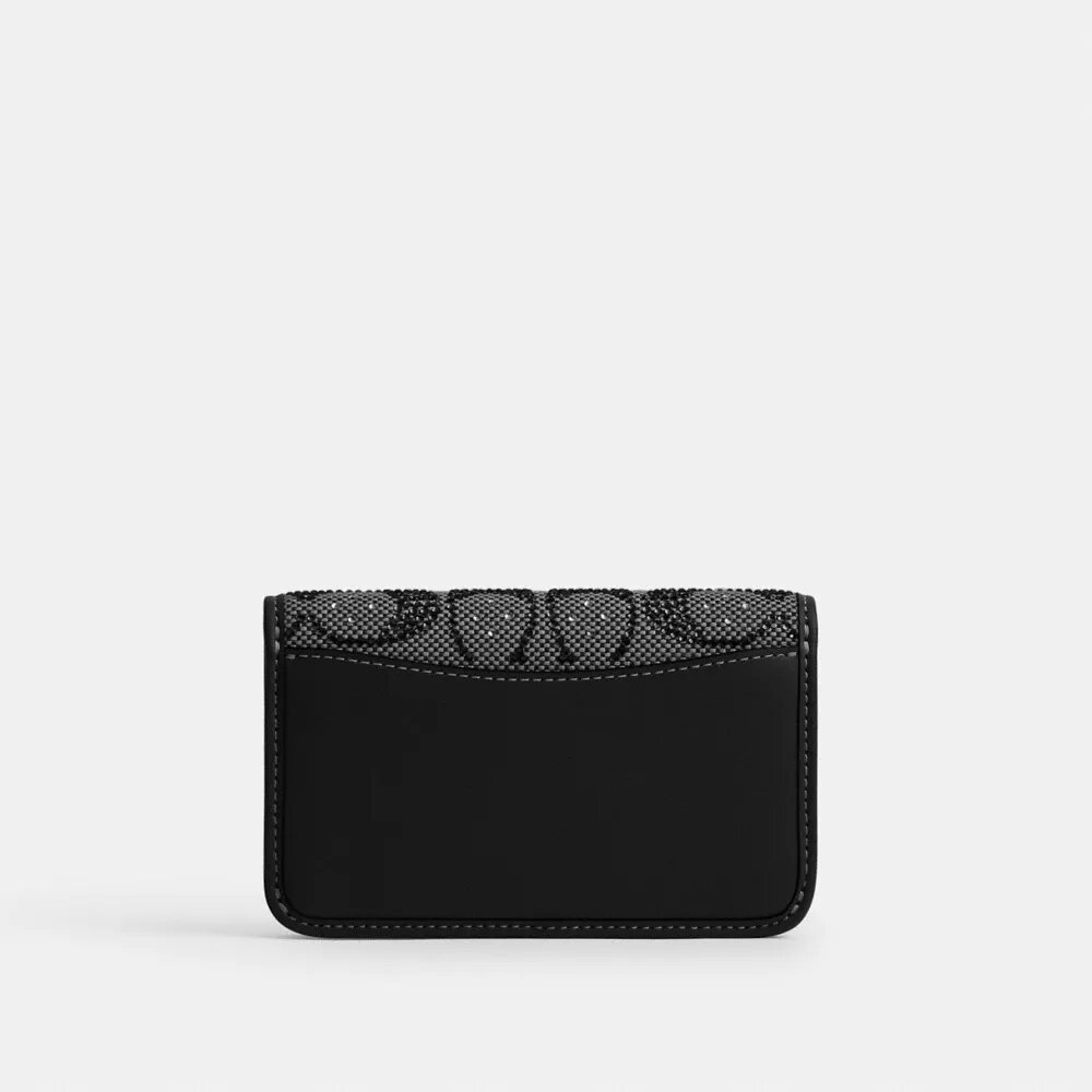 Essential Slim-kortfodral i Crystal Signature Jacquard