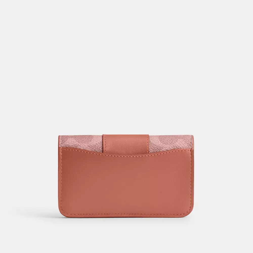 Essential Slim-kortfodral i Signature Canvas