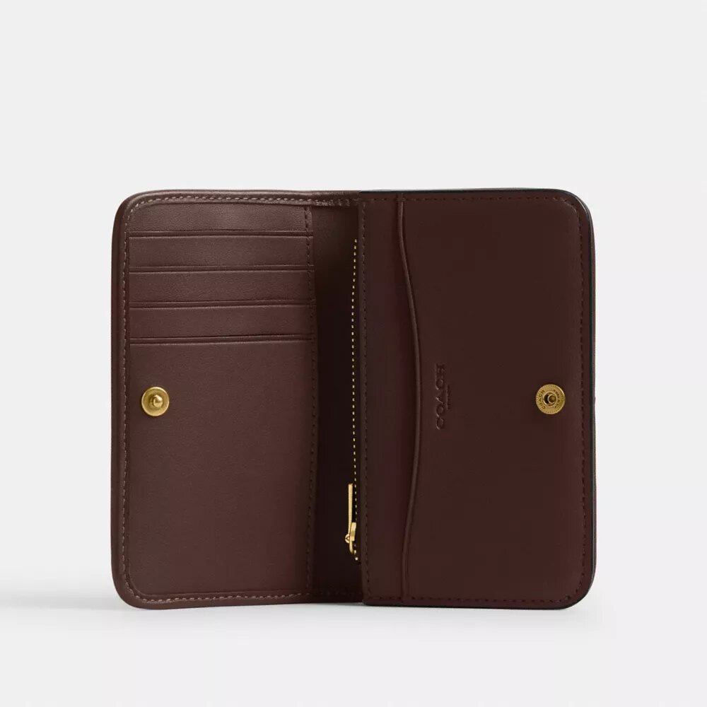 Essential Slim-kortfodral i signaturjacquard