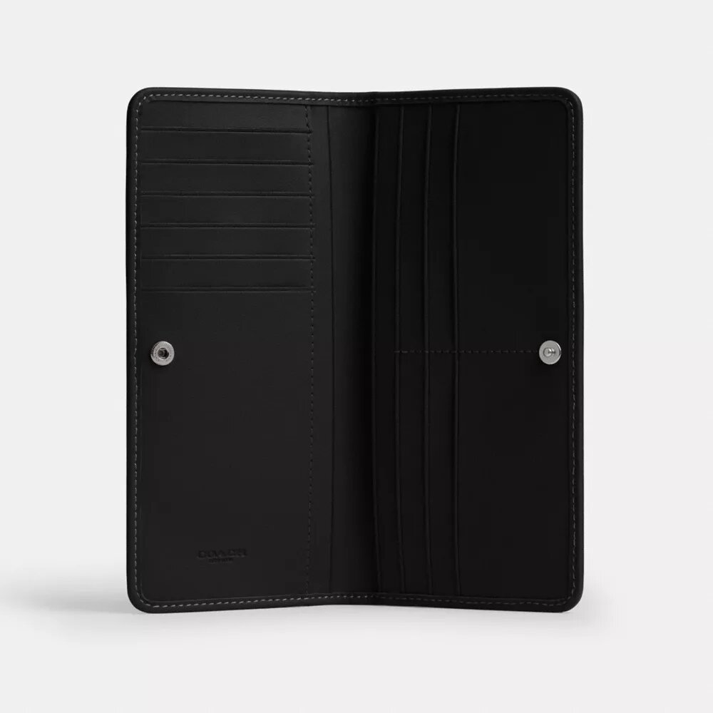 Essential Slim-plånbok i Crystal Signature-jacquard