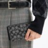 Essential Slim-plånbok i Crystal Signature-jacquard