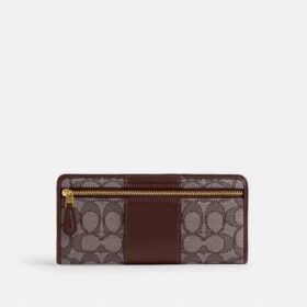 Essential Slim Plånbok i vår signaturjacquard
