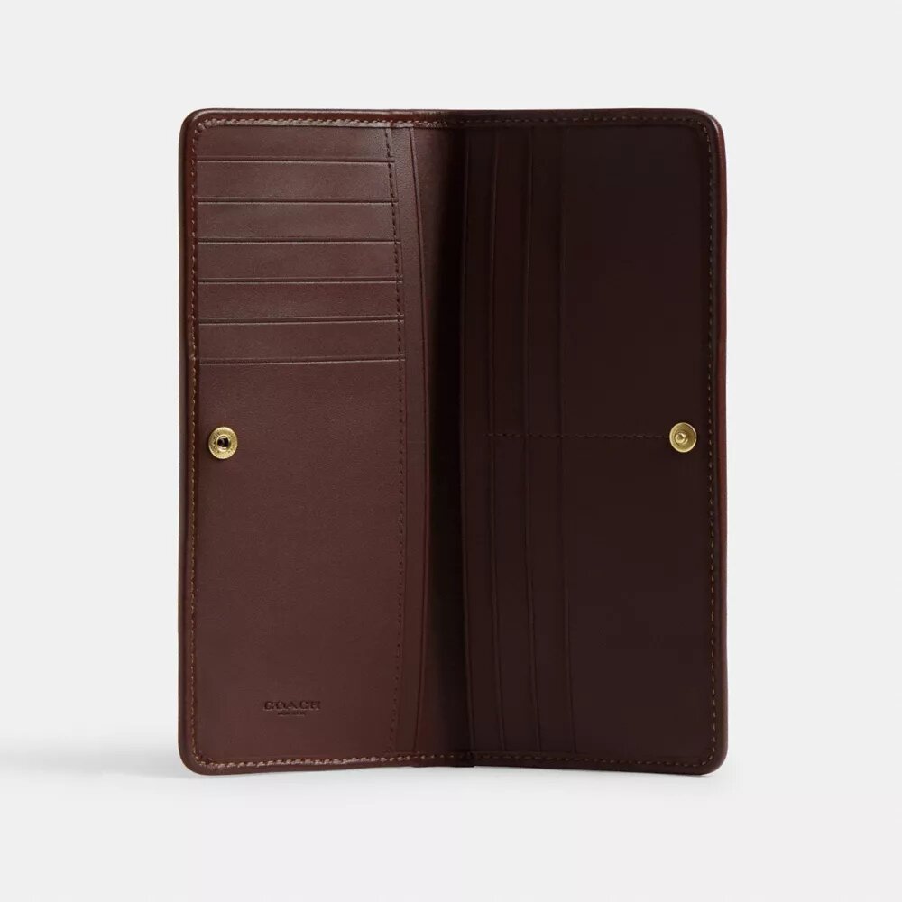 Essential Slim Plånbok i vår signaturjacquard