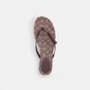Flip-flops med rosett i Signature Jacquard