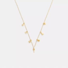 Halsband med mini-smycken