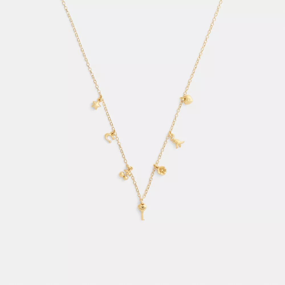 Halsband med mini-smycken
