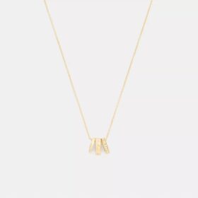 Halsband med upprepade C-formade rondeller