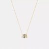 Halsband med upprepade C-formade rondeller