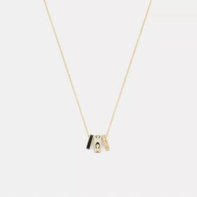 Halsband med upprepade C-formade rondeller