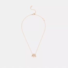 Halsband med upprepade C-formade rondeller