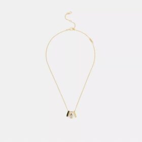 Halsband med upprepade C-formade rondeller