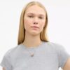 Halsband med upprepade C-formade rondeller
