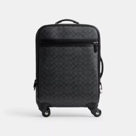 Handbagage med hjul i Signature Canvas
