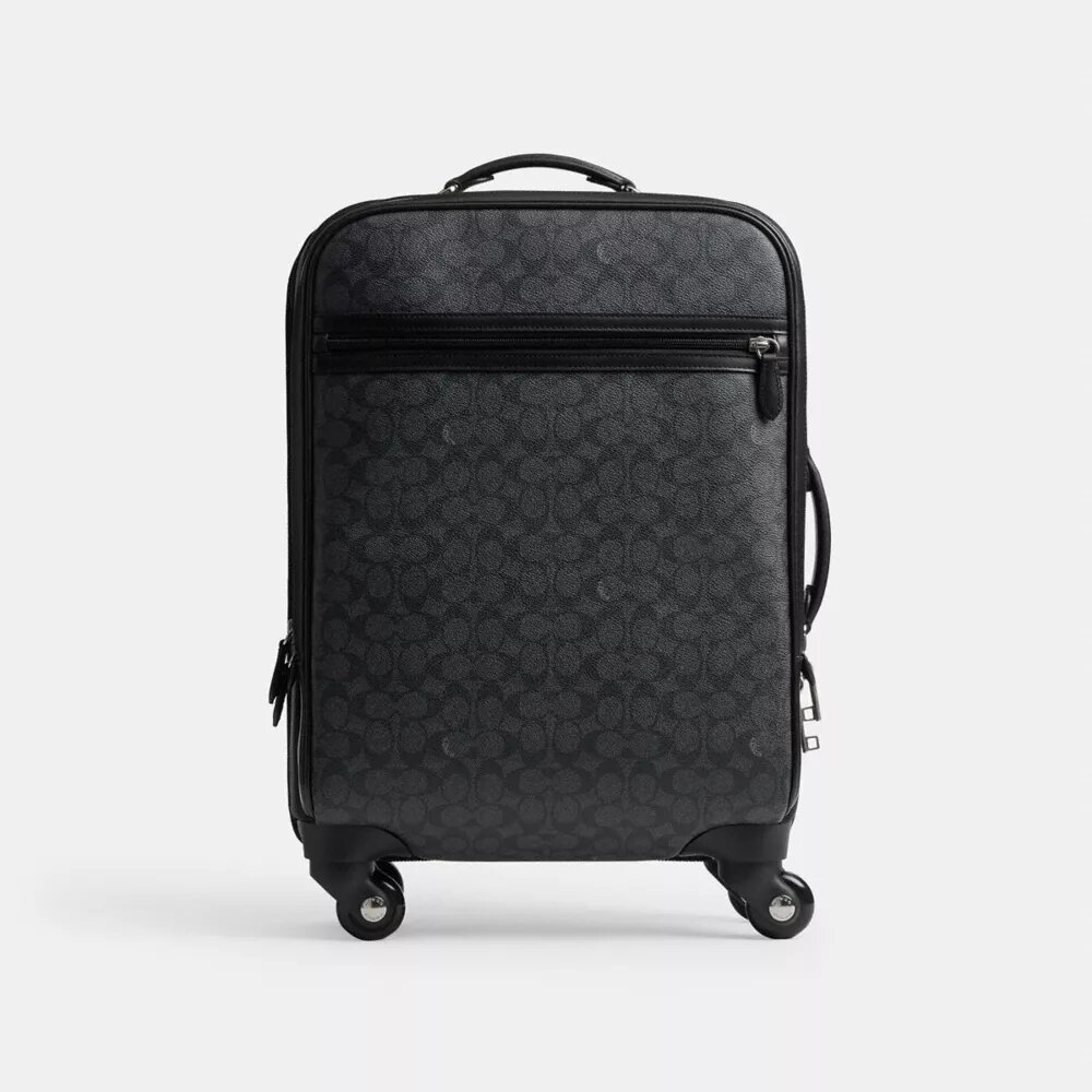 Handbagage med hjul i Signature Canvas