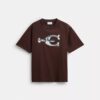 Hardware T-shirt i avslappnad passform av ekologisk bomull