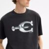 Hardware T-shirt i avslappnad passform av ekologisk bomull