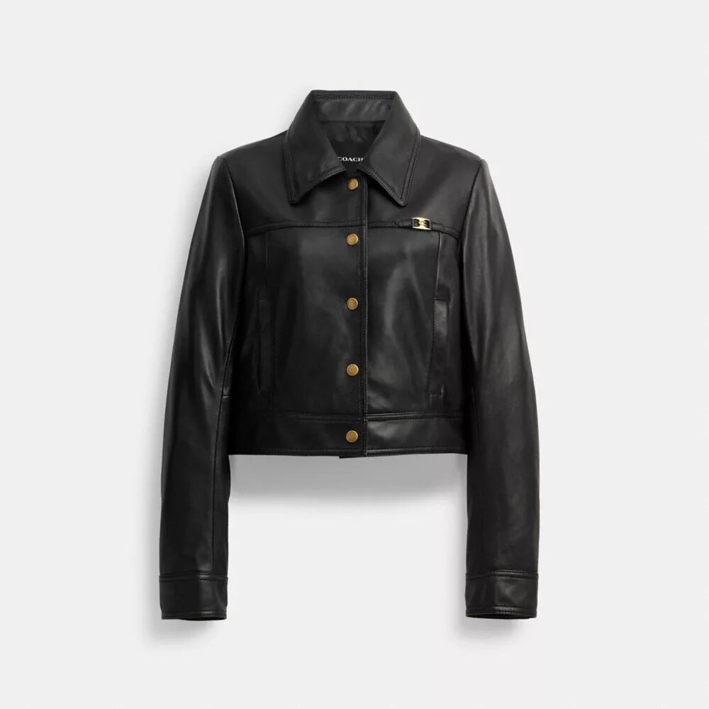 Heritage C-jackor med tryckknappar fram