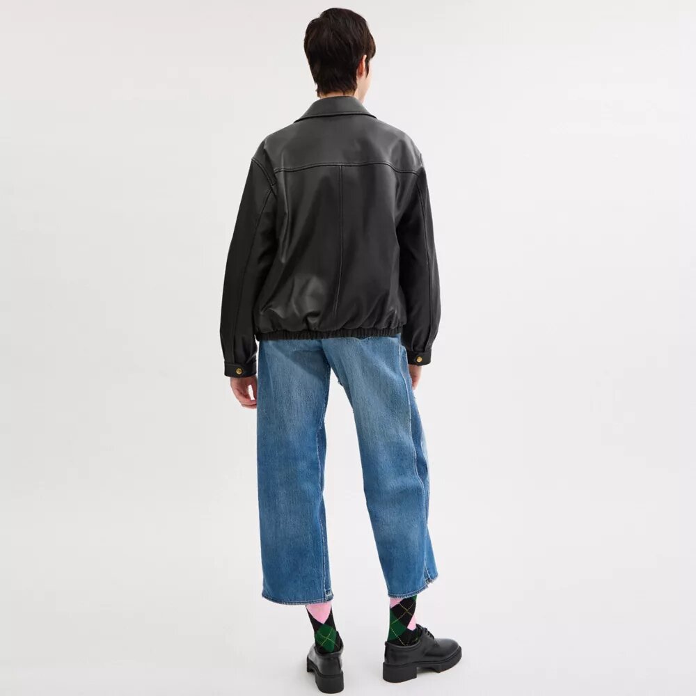 Heritage C-plakett – Oversized läderjackor