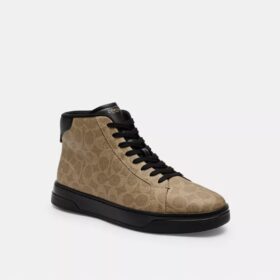 High Line höga sneakers i Signature Canvas