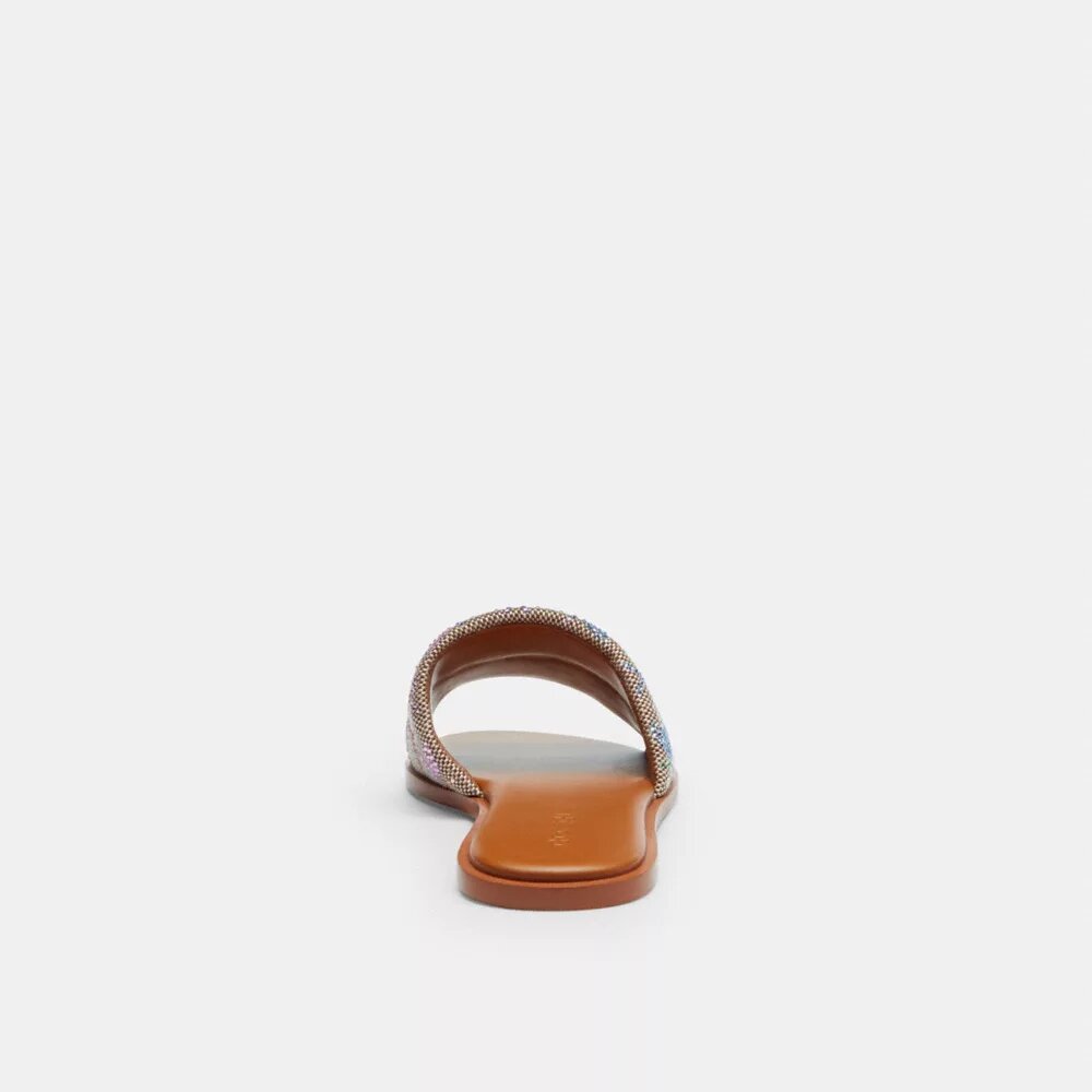 Holly-sandaler i Crystal Signature-jacquard