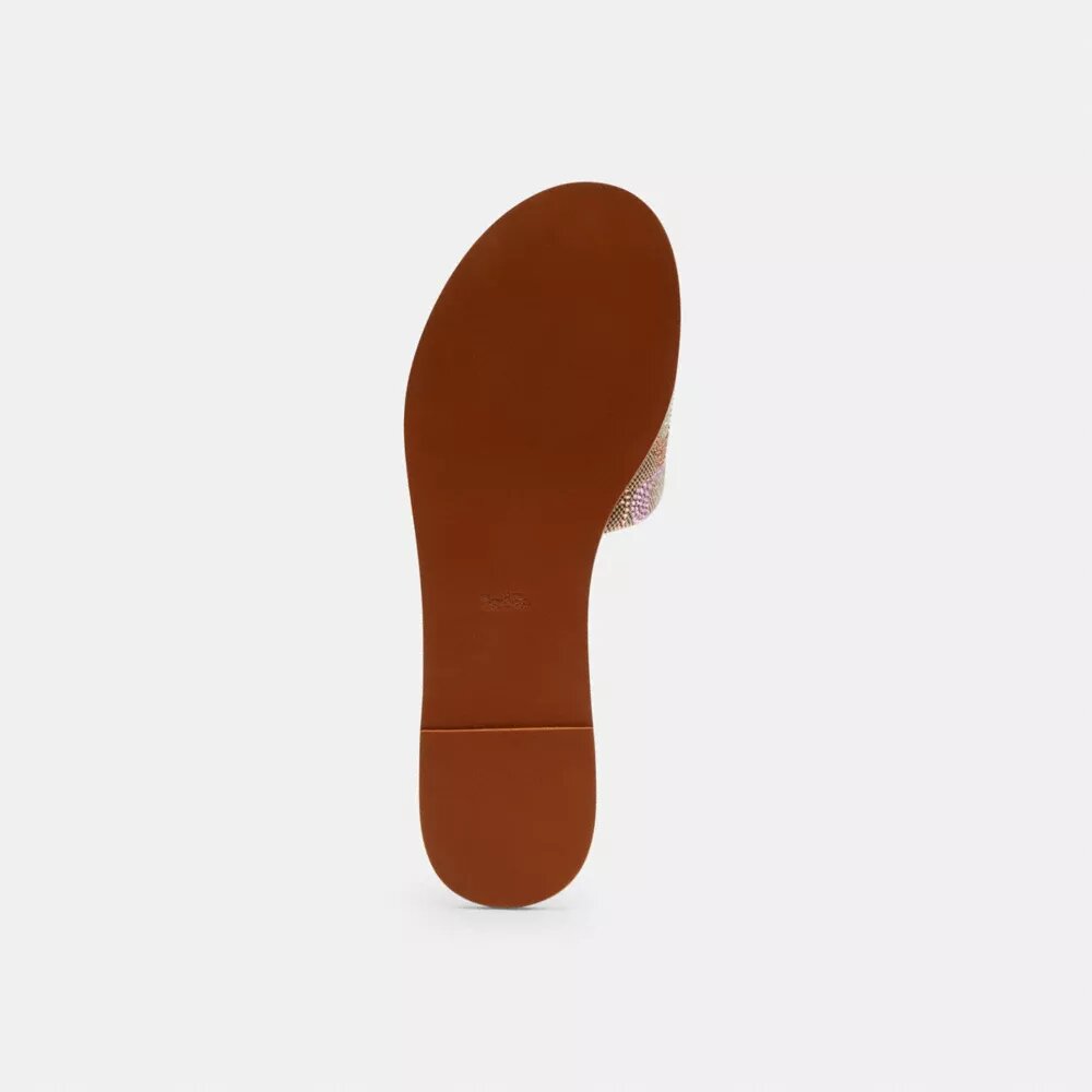 Holly-sandaler i Crystal Signature-jacquard