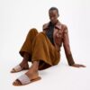 Holly-sandaler i Crystal Signature-jacquard