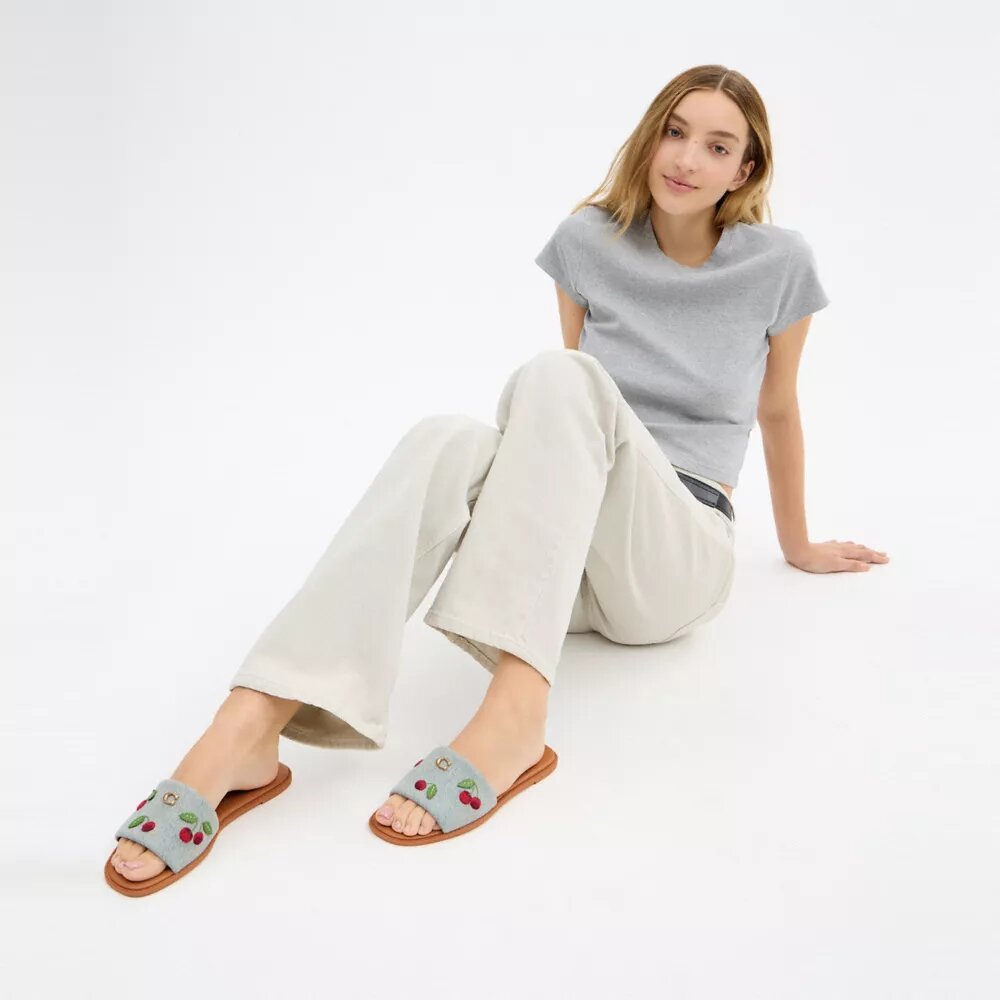 Holly-sandaler med körsbär