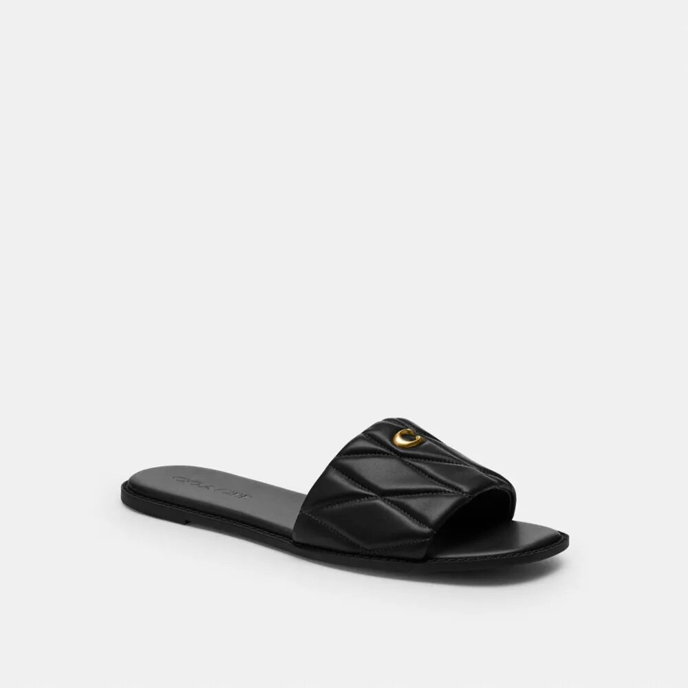 Holly-sandaler med quiltning