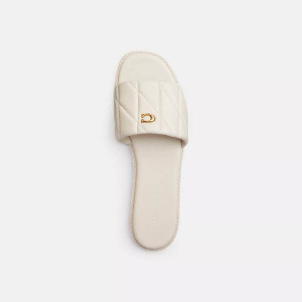 Holly-sandaler med quiltning