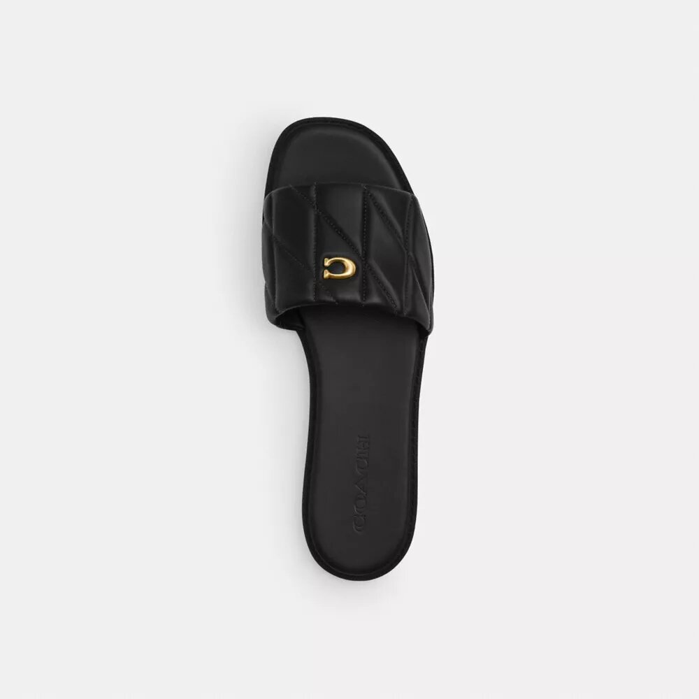 Holly-sandaler med quiltning