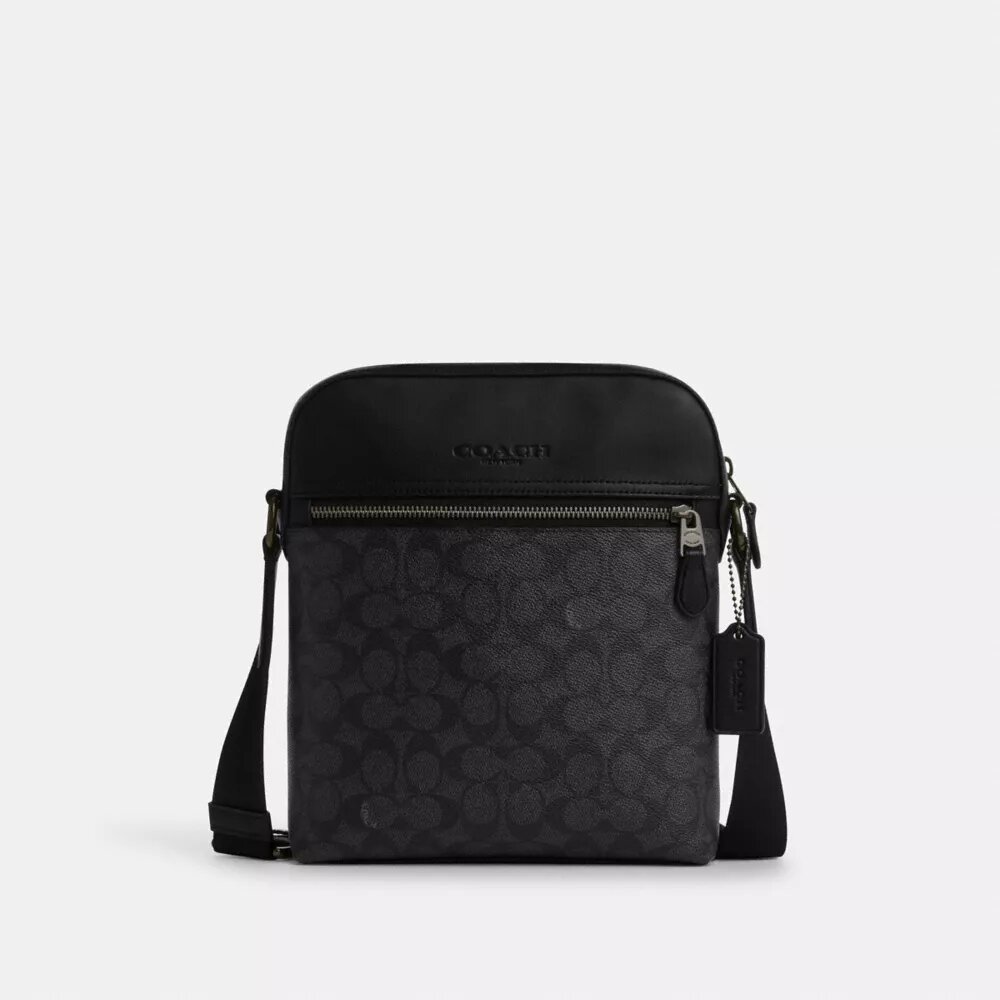 Houston Flight Bag i Signature Canvas