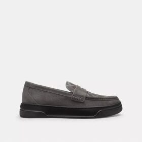 Hybridloafers med signaturmönster