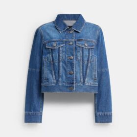 Jackor i krympt denim