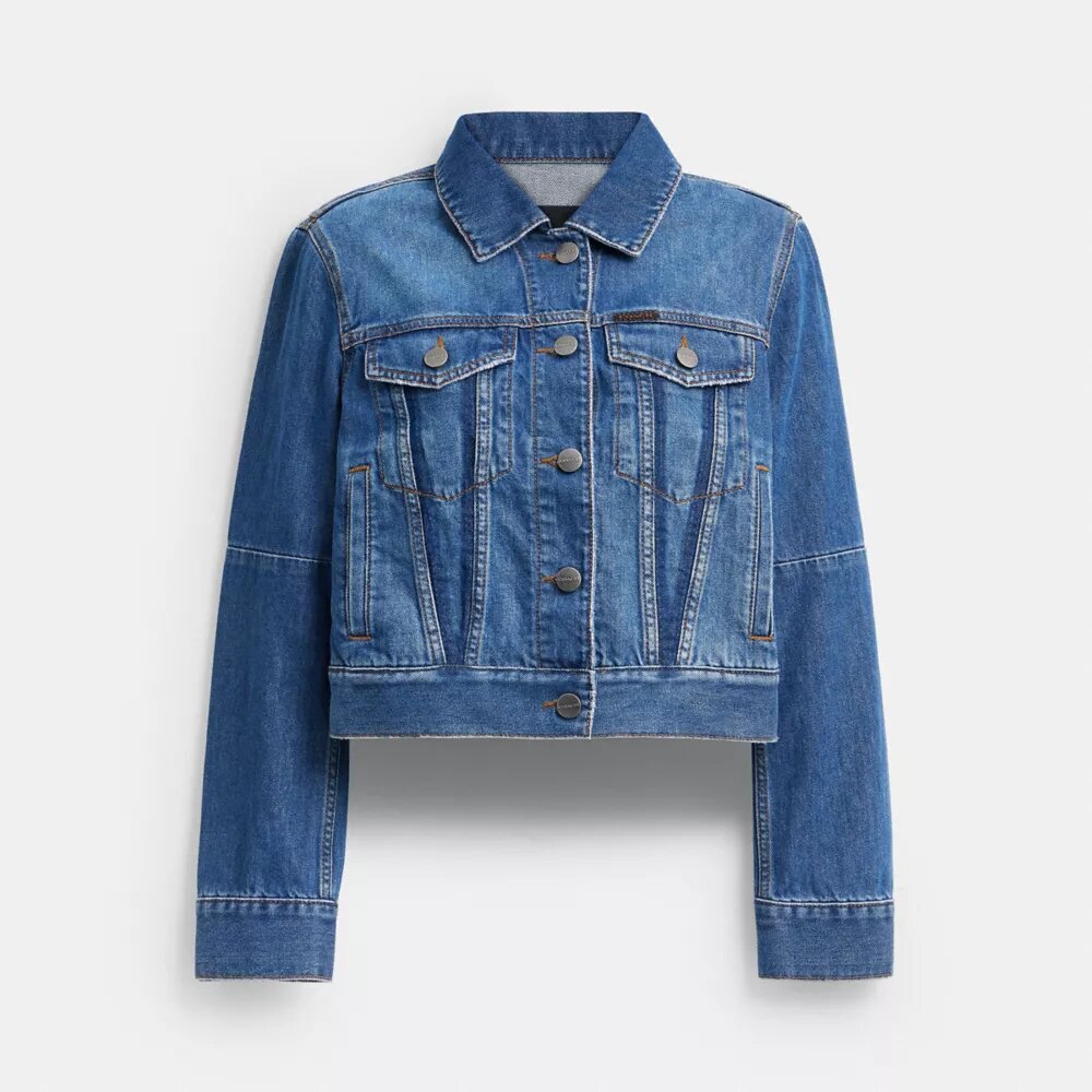 Jackor i krympt denim