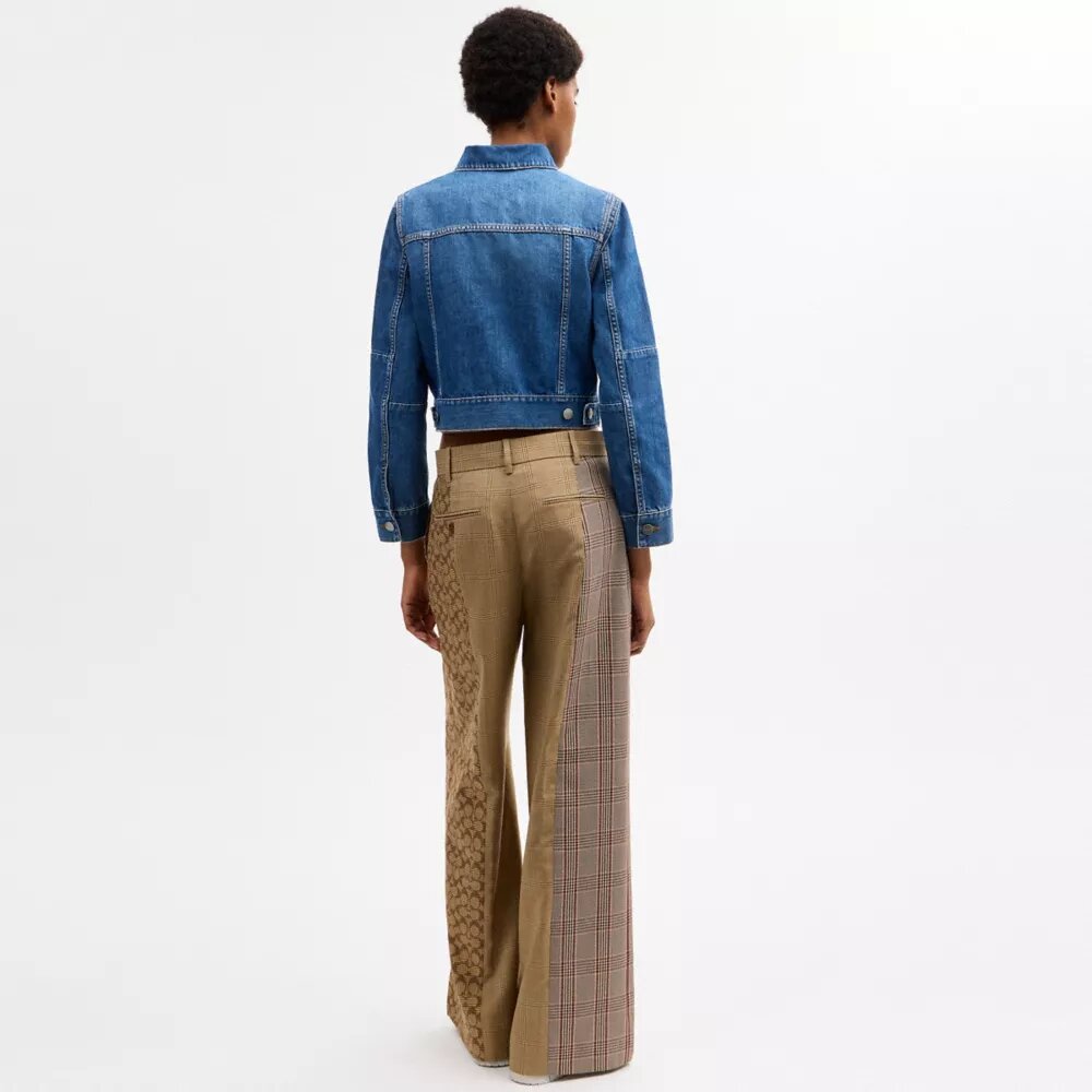 Jackor i krympt denim