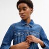 Jackor i krympt denim
