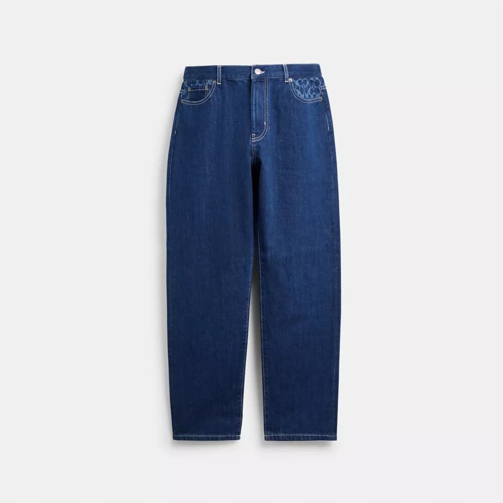 Jeans med rak passform