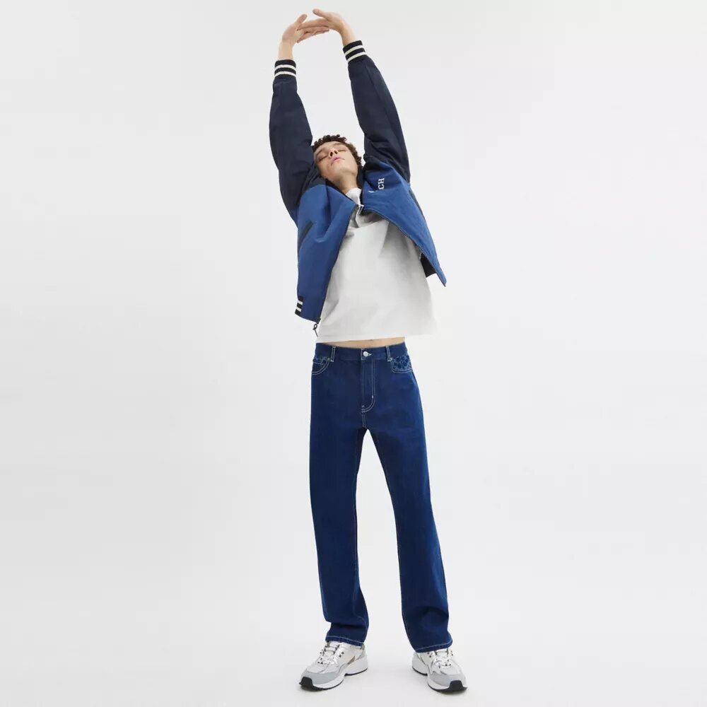 Jeans med rak passform