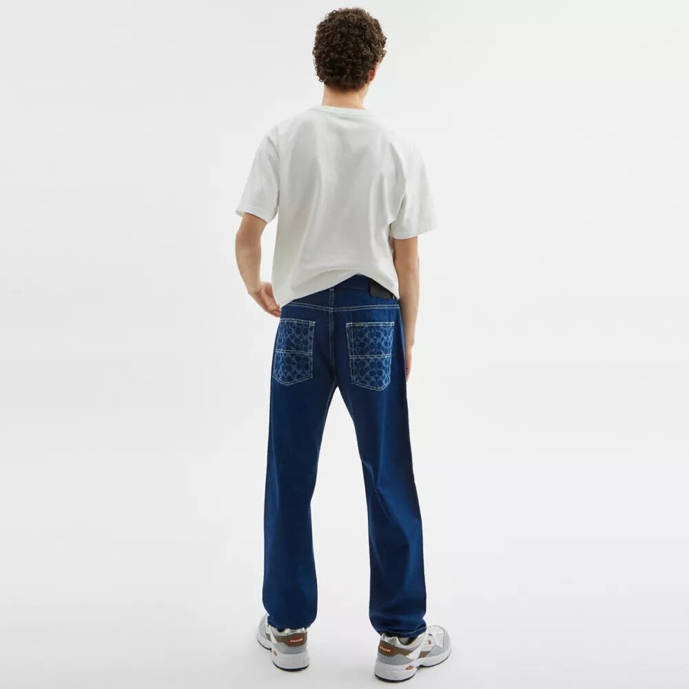 Jeans med rak passform
