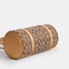 Kisslock Barrel Bag 28 i Signature Jacquard